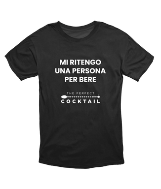 T-Shirt   "persona per bere"